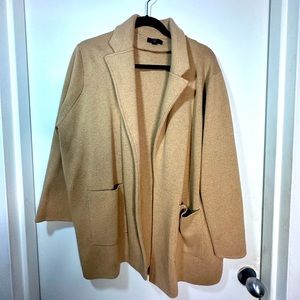 J Crew sweater blazer. Like new condition.